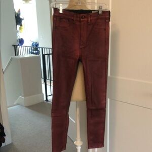 Rag & Bone High Rise Skinny Jeans